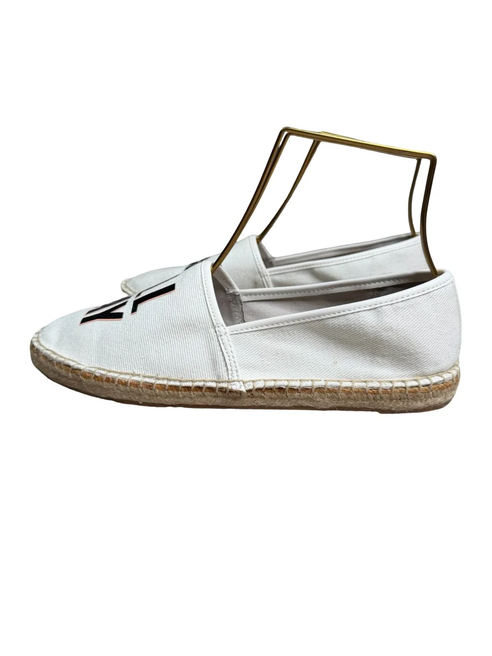 Circus by Sam Edelman Leni Espadrille Flats Rosé All Day White Shoes Sz. 8M